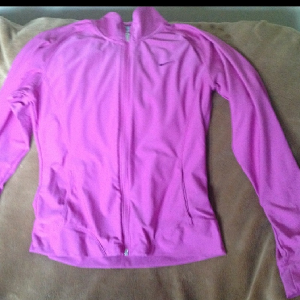 NIKE FIT DRY ZIP UP SWEATSHIRT - Picture 4 of 5